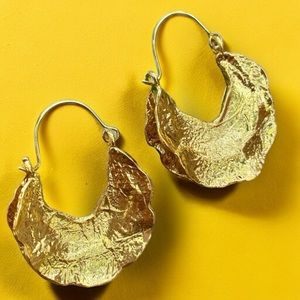 Zara Crescent  Hoop Earrings